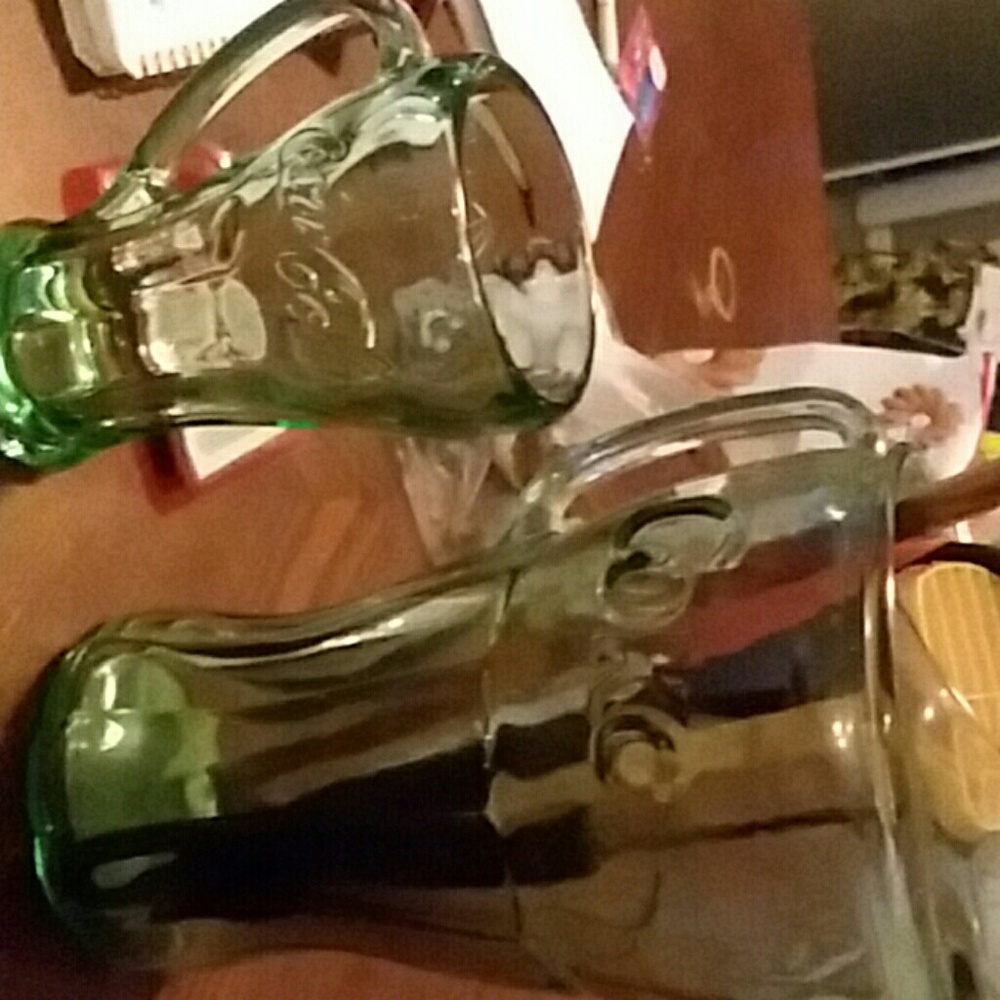 Coke jug and cup
